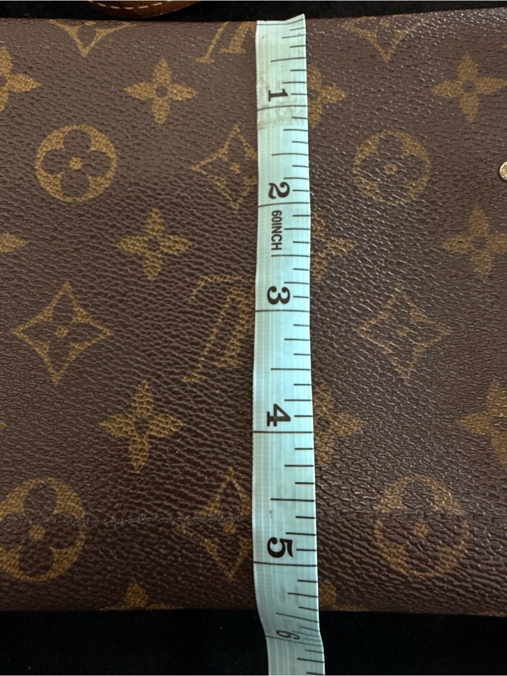 Louis Vuitton Monogram Canvas Crossbody in Brown with Gold Hardware - Picture 9 of 15
